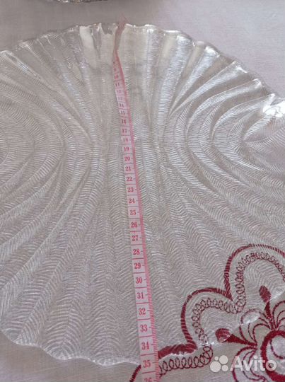 Поднос стекло, винтаж