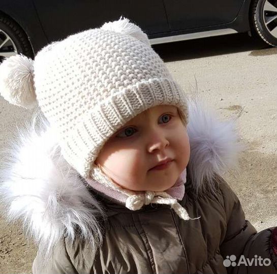 Шапка и снуд для девочки Zara 2-3 года