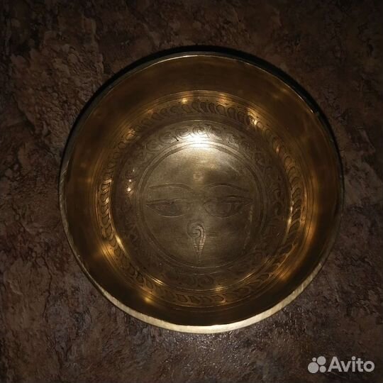 Поющая чаша кованая Тибетская