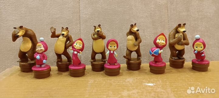 Маша и Медведь чупа-чупс игрушки