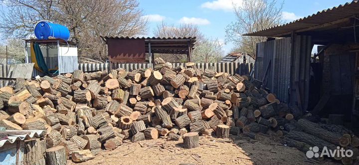 Дрова пиленные сухие
