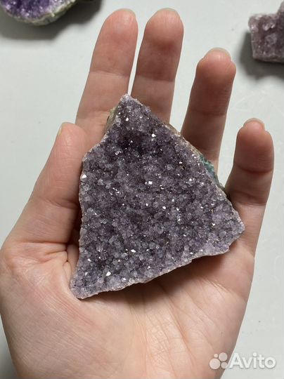 Друза аметиста камни и минералы коллекция