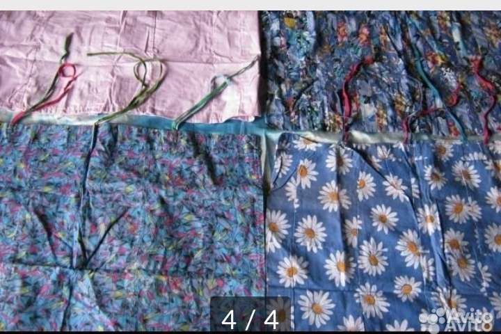 Отрезы тканей времен СССР