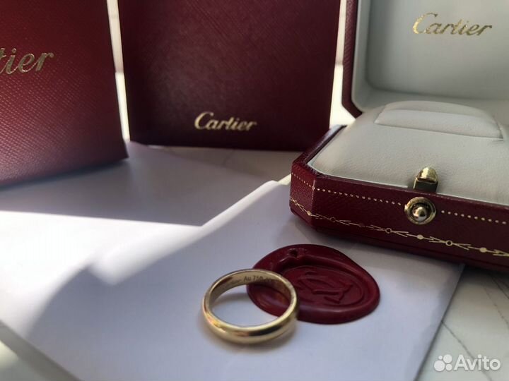 Cartier кольцо оригинал