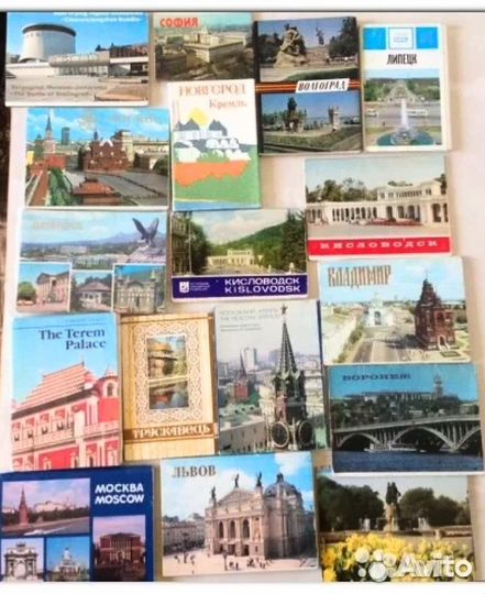 Хоккей.Сборная 1971.Города СССР.Комплект открыток