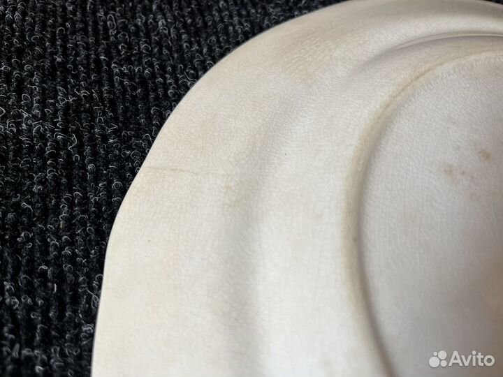 Villeroy boch тарелка старинная