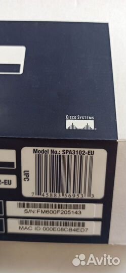 Новый Linksys SPA3102