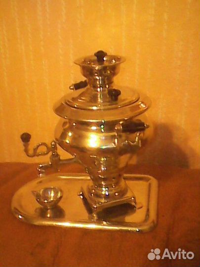 Коллекционный самовар (14 см, угольный)