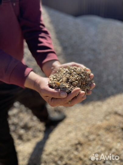 Щебень доломит