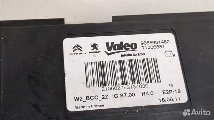 Блок комфорта Peugeot 508, 2011