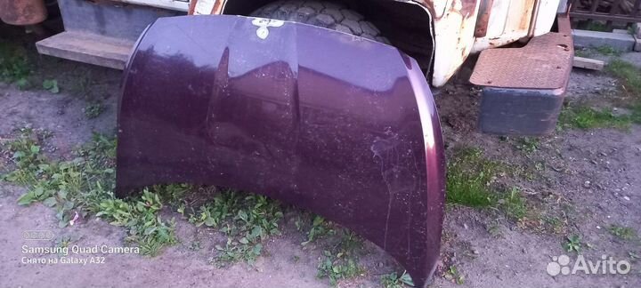 Капот на hyundai solaris 1