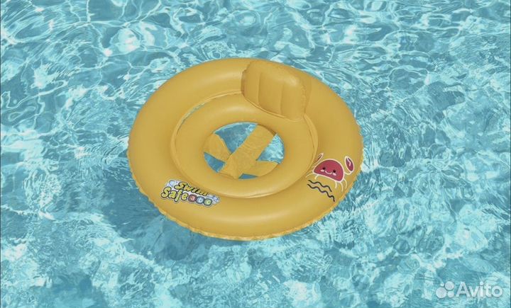 Круг для плавания bestway swim safe