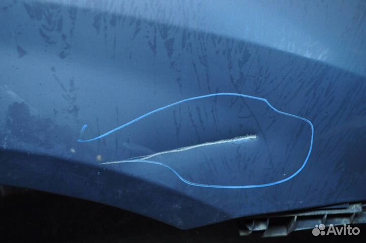 Крыло переднее правое toyota corolla ZZE120
