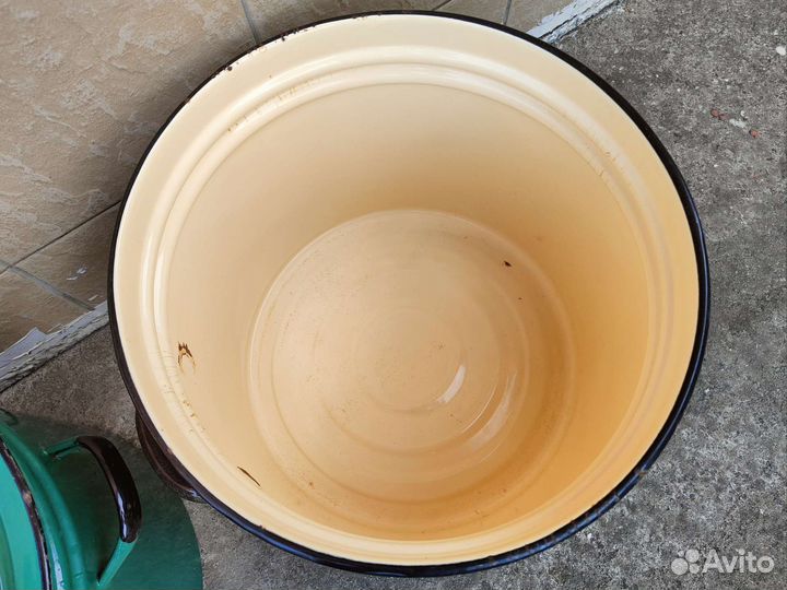 Кастрюля эмалированная 40 литров