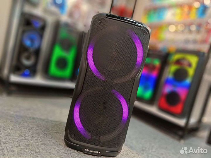 Bluetooth колонка + микрофон и пульт есть радио