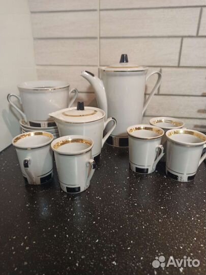 Кофейный сервиз СССР Рига