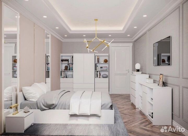 Мебель для спальни белая