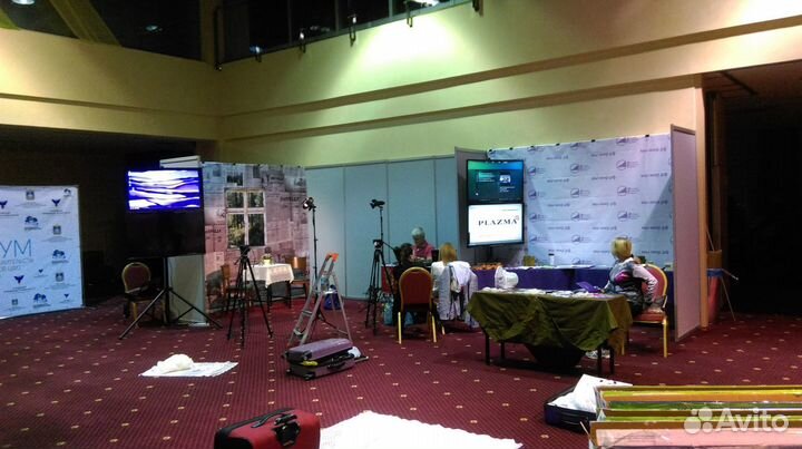 Аренда плазм и рекламных мониторов для презентаций