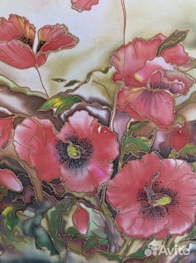 Картина 40x60. Батик. В раме
