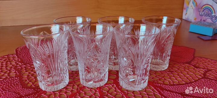Хрустальные стопки