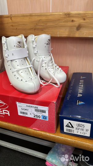 Коньки edea новые overture