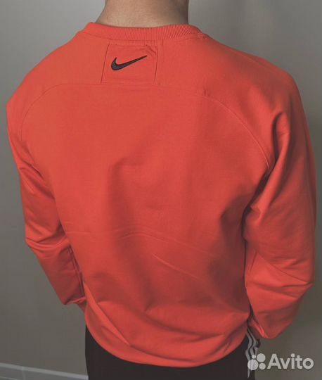 Свитшот Nike оранжевый
