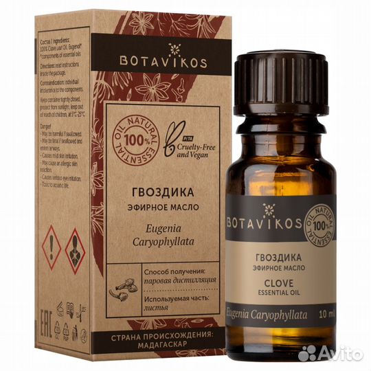 Botavikos Эфирное масло Гвоздика 10мл