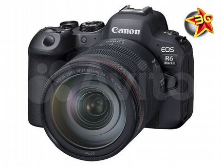 Фотоаппарат Canon EOS R6 Mark II Kit RF 24-105mm f