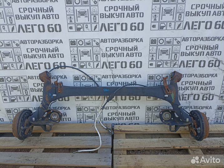 Балка задняя Volkswagen Polo HB 2009