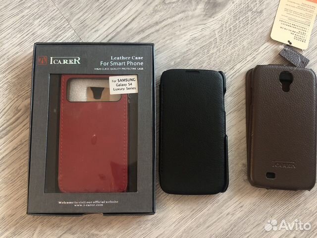 Чехол на samsung galaxy s4 кожа