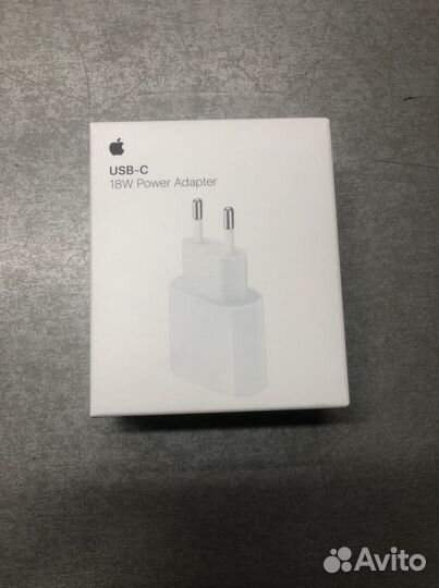 Apple power adapter 18W USB-C iPhone 12