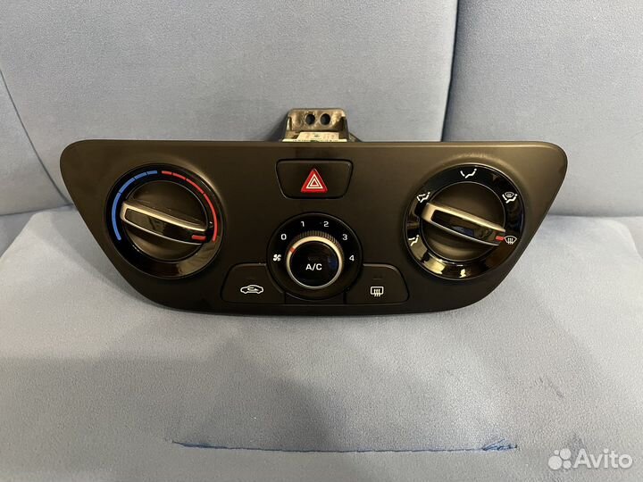 Блок управления кондиционером hyundai solaris 2