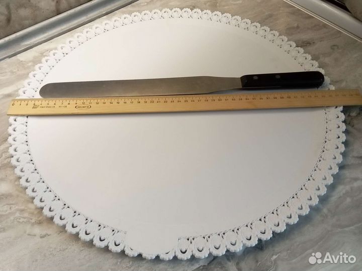 Лопатка и поднос для торта всё б.у