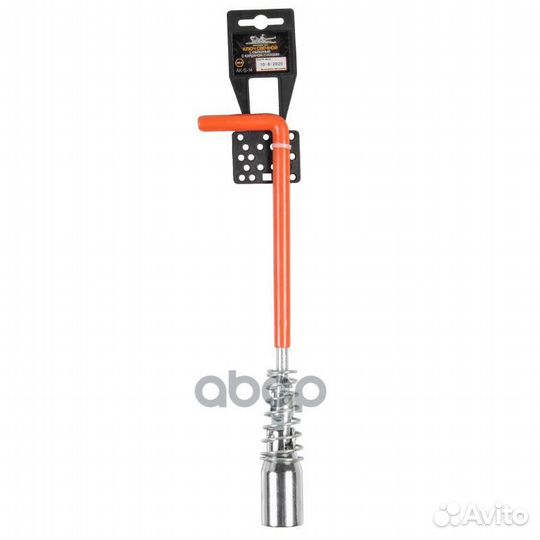 Ключ свечной L-образный с карданом и пружиной 2