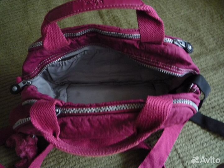 Новая сумка фирмы киплинг с брелком обезьянка