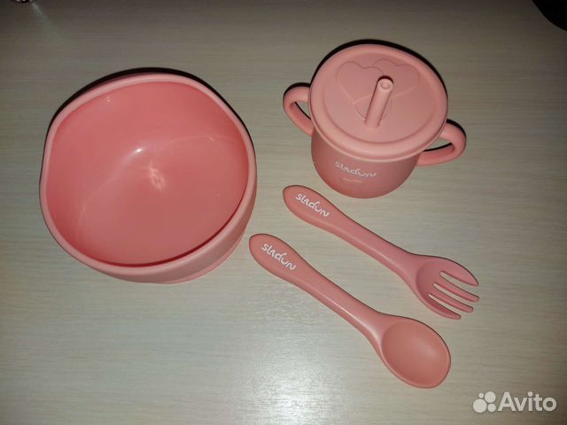 Силиконовая посуда для малыша