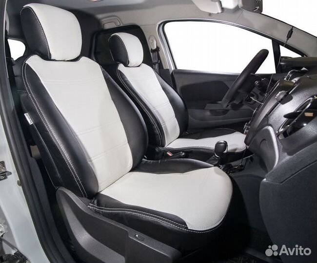 Авточехлы из экокожи для Renault Kaptur c 2016