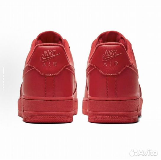 Nike air force 1 low triple red