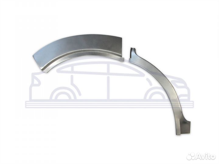 Кузовные арки Subaru Tribeca I