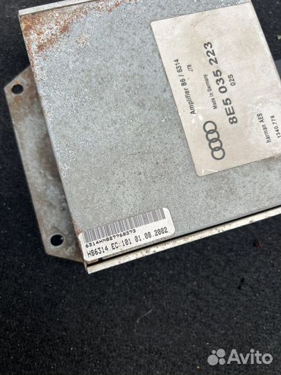 Усилитель звука audi а4 в6