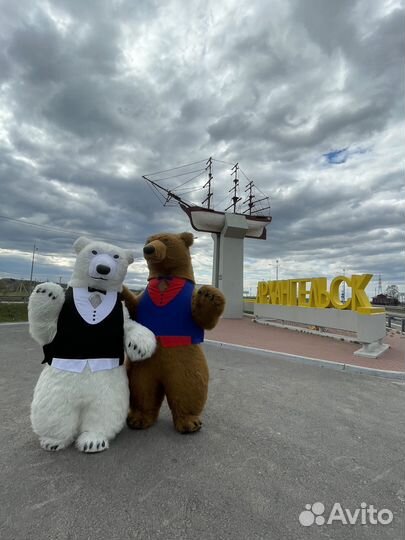 Мишки Ростовые Медведи поздравим с музыкой