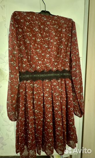 Платье женское 42 44 с кружевом