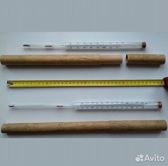 Градусник термометр технический жидкостный тт СССР