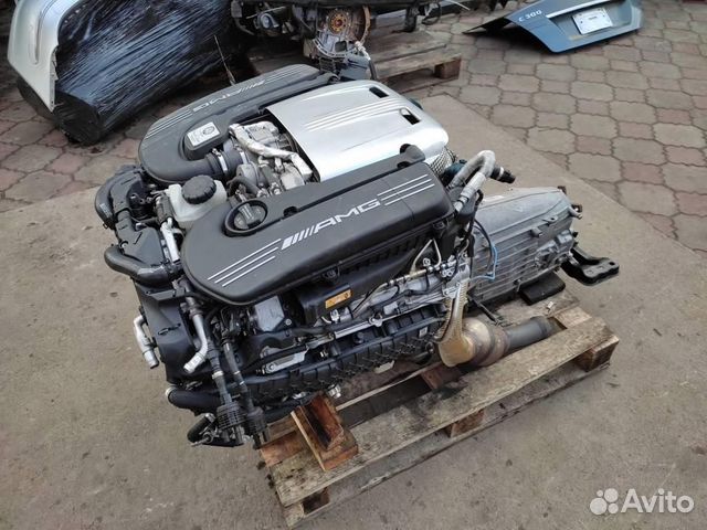 Двигатель бензин w205 C63 AMG C-class AMG 177.9