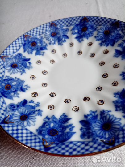 Чашка с блюдцем лфз СССР