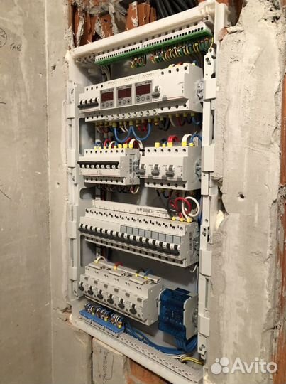 Сборка щита электрического