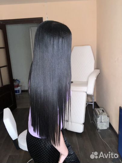 Кератиновое выпрямление