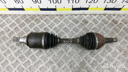 Привод передний левый mazda 3 2 (1LV02KS01)