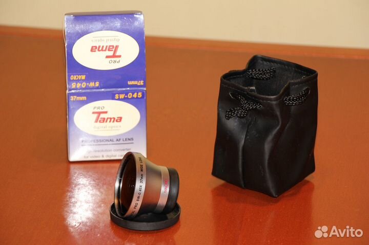 Широкоугольная и макро насадка на объектив