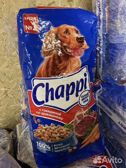 Корм для собак chappi 15 кг